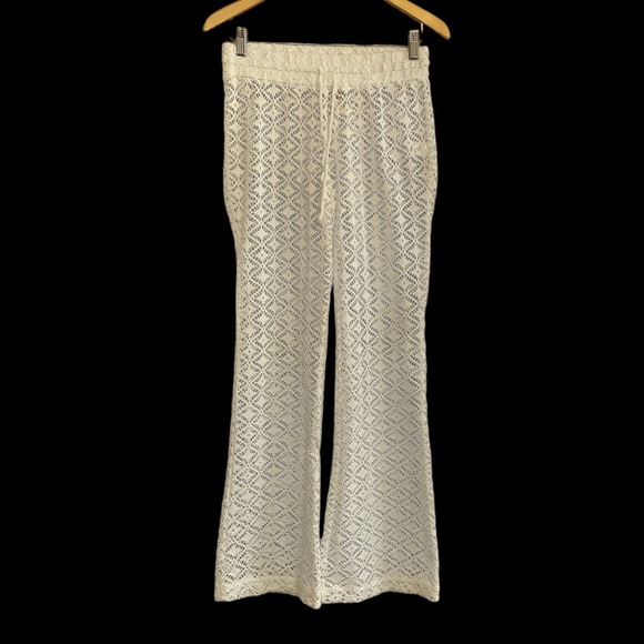 Miken | Swim | Miken Swim Lace Bottom Coverup Pants Medium | Poshmark